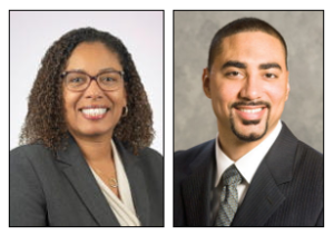 Photo of Christina Walker and Rep. Justin Bamberg