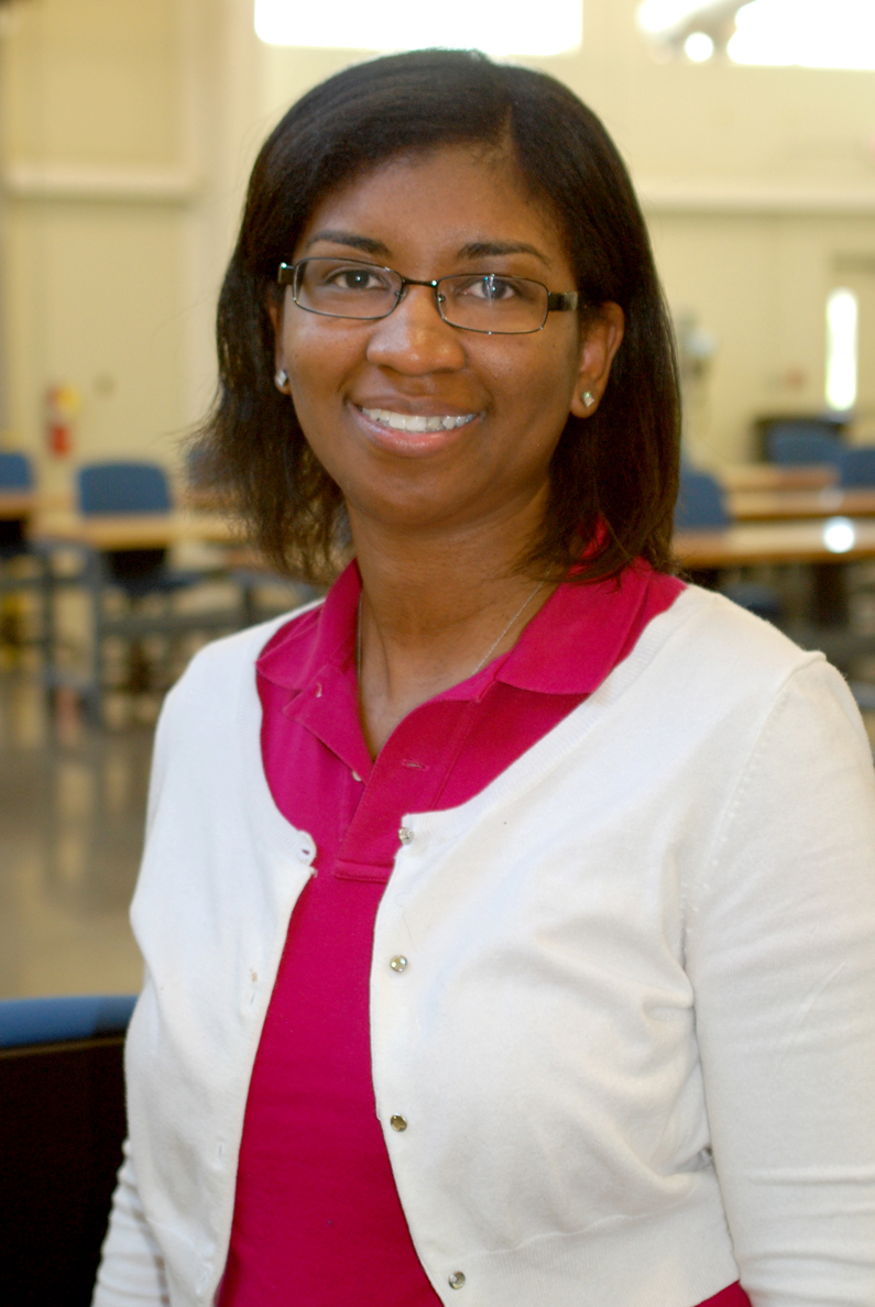 Dr. Sherisse Jackson, an electrical engineering technology instructor at the college