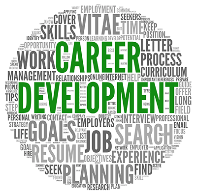 Career and job development illustration